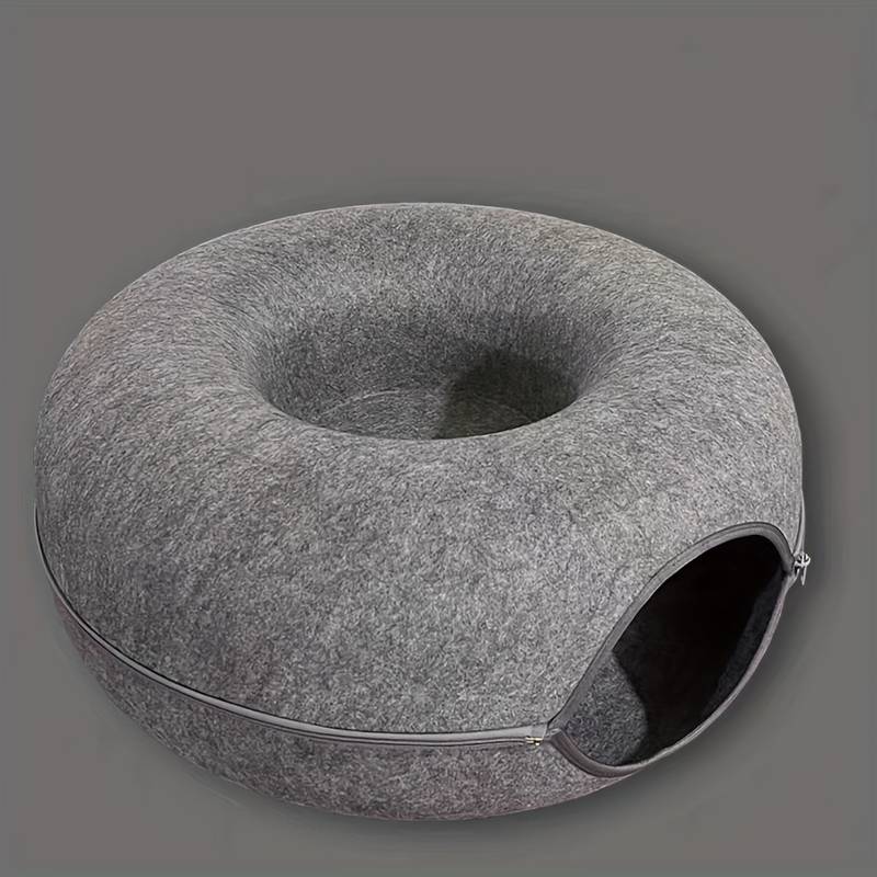 Cozydonut - Rund mysig kattkoja 