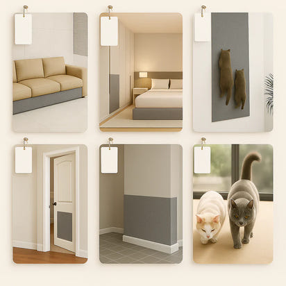 ScratchyPatch™ - Beskytter møblene dine mot kloremerker med stil