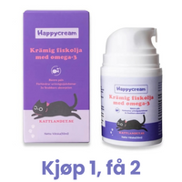Happycream™ - Krämig fiskolja for katt