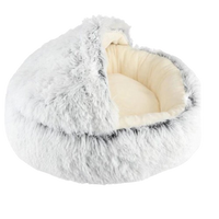 Flyffycave - Varm mjuk kattkoja 