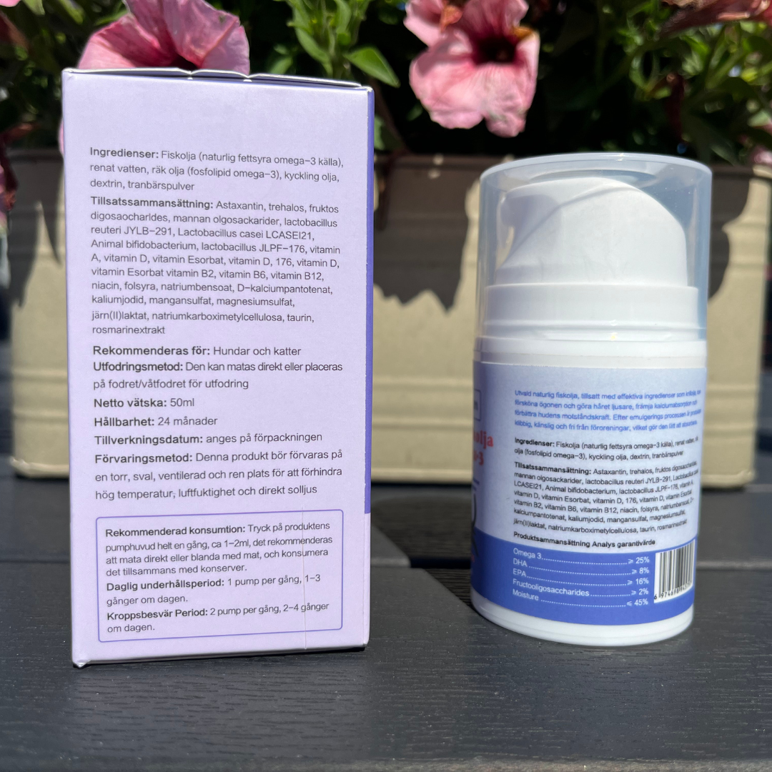 Happycream™ - Krämig fiskolja for katt